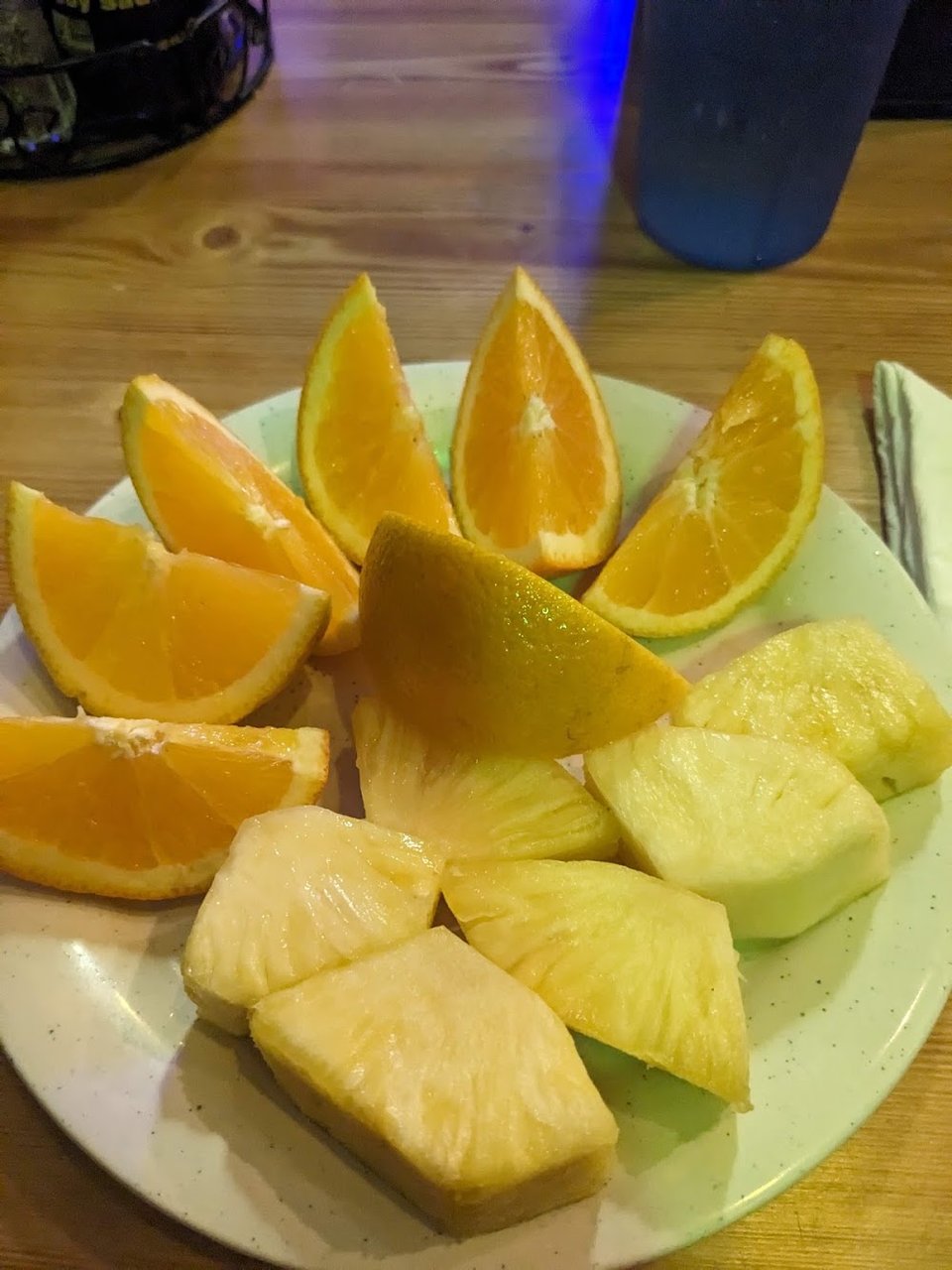 Oranges and Pineapple