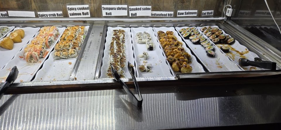 Assorted Sushi Rolls and Maki