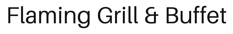 Flaming Grill & Buffet